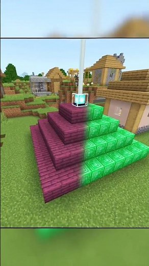 Made Beacon Pyramid in From Every Block in Minecraft!