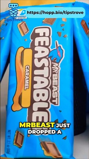 The NEW Feastables Caramel Just Beat Every Other Flavor 😳🍫🔥