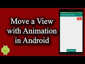 How to move a View to another View using Animation - [Android Animations - #12]