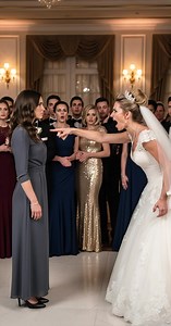 The Bride Mocked a Simple Woman at Her Wedding—Not Realizing She Was the Real Heiress I stood in the corner of the most expensive wedding venue in the city, wearing a simple dress from a thrift store. The bride looked at me with disgust and said the words that would change everything: "Who let this beggar into my wedding?" She had no idea who I really was. Before we dive into this incredible story of hidden identity and sweet justice, make sure to subscribe and hit that notification bell. Trust 