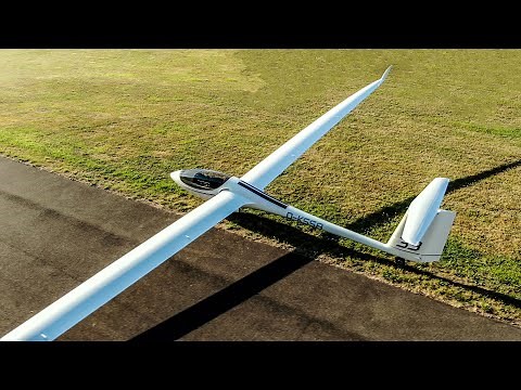 FLIGHT TEST AS33 Es - LATEST 18m GLIDER