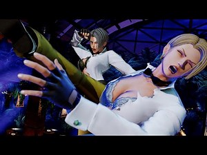 KOF XV King mod torn clothes kof ryona