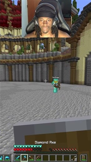 Becoming The Best Axe Player in Minecraft | Part 221 | #shorts #gaming #minecraft