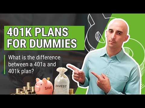 401k Plans For Dummies: What is the difference between a 401a and 401k plan? #retirementplanning