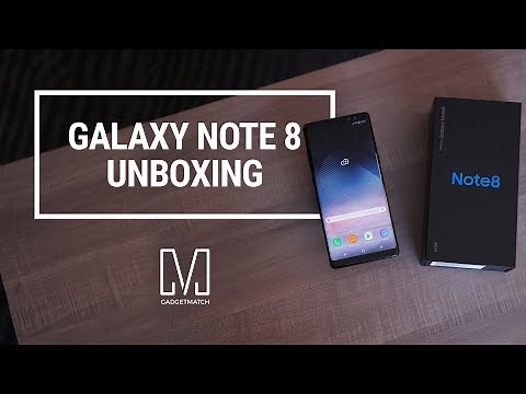 Samsung Galaxy Note 8 Unboxing (Retail Box)