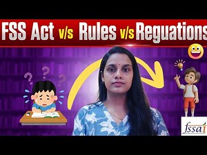 FSSAI Act, Rules, Regulations — Everything You Must Know for Food Safety Officer Exam #fsoexam