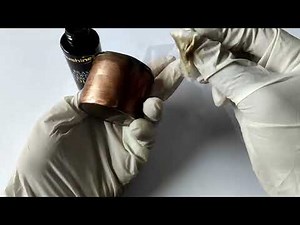 How to clean heavily tarnished Brass, Copper or Bronze.