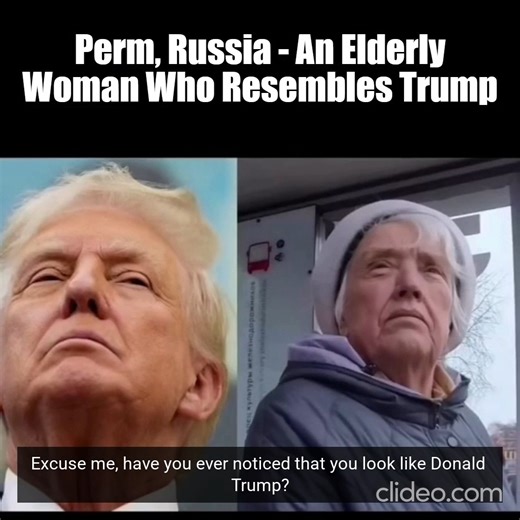 Perm, Russia - An Elderly Woman Who Resembles Trump Socials & Support: Telegram, Instagram, Facebook, X, Buy me a Coffee 👉 @tmisglitching | The Matrix is Glitching