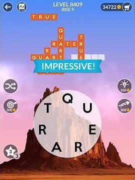 Wordscapes Level 8409 Answers