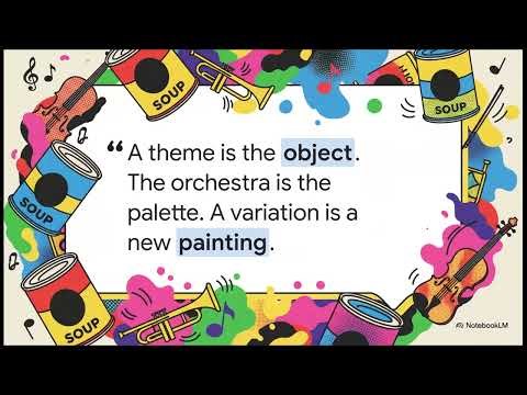 Music: Theme and Variations (Pop Art)