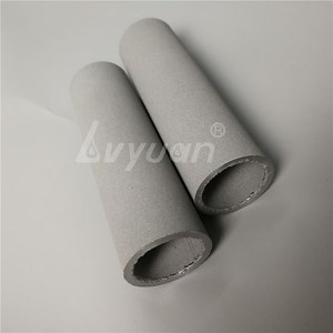 [Hot Item] OEM Micro Porous Sintered Titanium Powder Tubes Titan Filter Cartridge/Candle/Rod/Tube