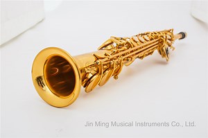 [Hot Item] Student Level Straight Soprano Saxophone-Made in China Sax