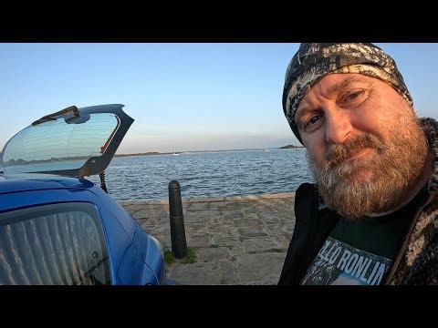 Trying out the micro camper for the first time