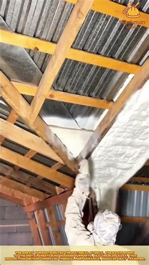 Advanced Insulation Method of Applying Spray Foam to Roof Panels for Maximum Thermal Sealing