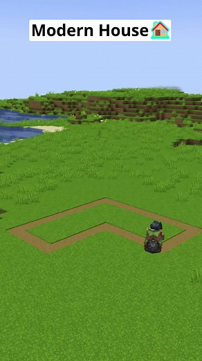 Building a Modern Minecraft House
