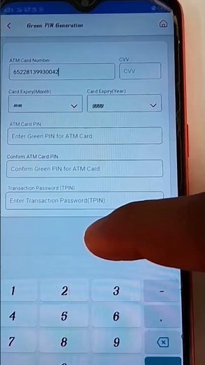 how to set atm pin #cent #cbi #centralbank