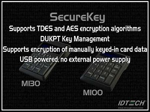 ID TECH SecureKey M Series Encrypted MagStripe Reader and Keypad ::: ACEperipherals.com :::