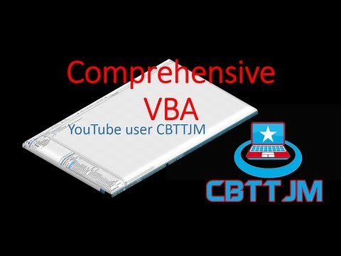 Comprehensive VBA-Part 04 Writing into Word Documents