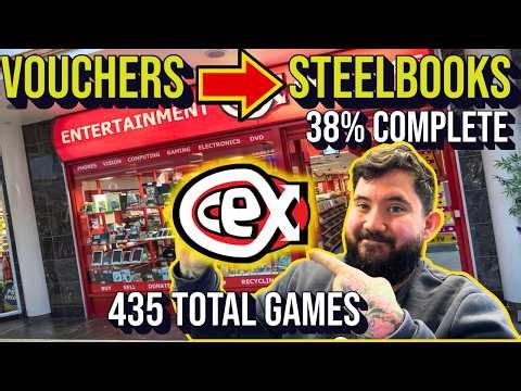 CEX Trade In Day! Voucher Haul for My PS3 PAL Full Set (Steelbooks Added!)