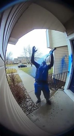 Dye Spreads: Porch Pirate Hose Fail! #porchpirate #dyebomb