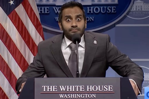 Aziz Ansari returns to 'SNL' to skewer FBI director Kash Patel: 'I'm the first Indian person to suck at their job'