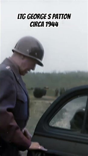 Join LTG Patton as He Gets Ready to Travel by Car #history #generals #usarmy #patton