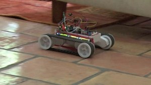 Dagu Rover 5 chassis robot demo