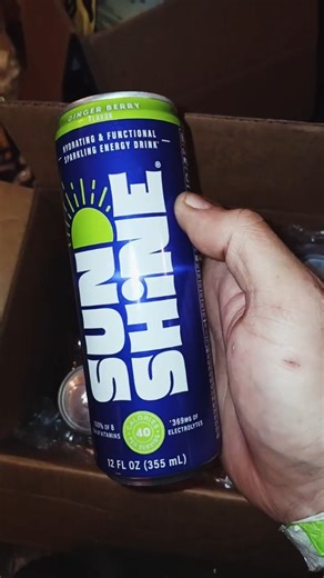Lee's Specialty Soda | Soda Pop • Snacks • Energy Drinks on Instagram: "Sunshine Sparkling Energy Unboxing (Clementine Twist, Blueberry Lemonade, Ginger Berry, & New Tropical Pineapple) Thanks to @drinkthesunshine for the massive delivery! 📦 Just unboxed a full spectrum of their Sparkling Energy drinks, including the staples and the brand new Tropical Pineapple. I love that these are packed with electrolytes and vitamins without the usual artificial nonsense found in energy drinks. #gifted #dri