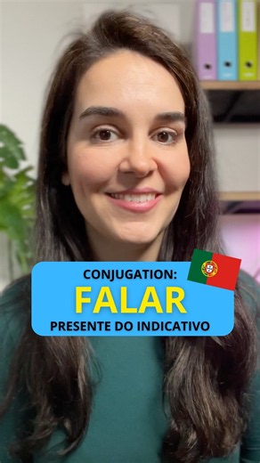 How to conjugate FALAR (Presente do Indicativo) | European Portuguese 🇵🇹