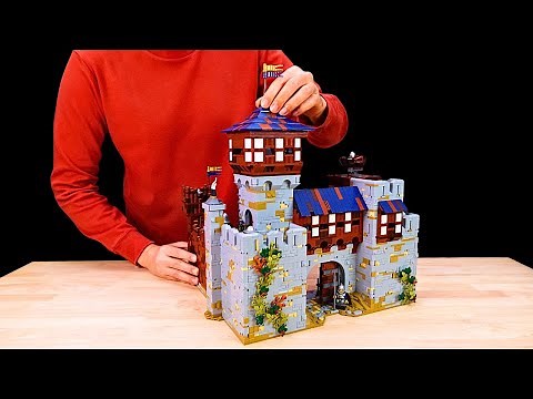 I Built a Castle Outpost in Lego