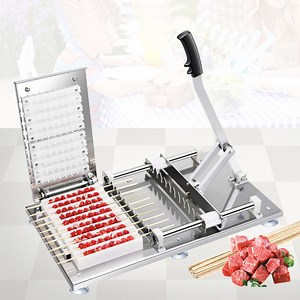 [Hot Item] Small Barbecue Kebab Skewer Making Machine Shish Kebab Maker Automatic Meat Skewer