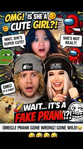 She Not Expected That 😂🤯 | Omegle Funny Prank On Stranger🤣 | #shorts #shortsfeed #omegle #prank