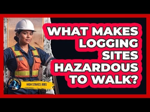 What Makes Logging Sites Hazardous To Walk?
