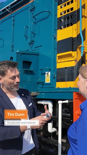 An especially inspiring woman this #FreightFriday! 🎥 Broadcaster and historian Tim Dunn met a trailblazer at this month's #TheGreatestGathering in Derby - Heather Waugh from Freightliner Group, one of Scotland's first female freight train drivers. With thanks to the teams at @alstom @railway200 and @thegreatestgathering. At Network Rail we offer a wide range of other careers across Britain. Find out more: 👉 https://www.networkrail.co.uk/careers/ #RailCareers #RoutesIntoRail #Careers #WomenInRa