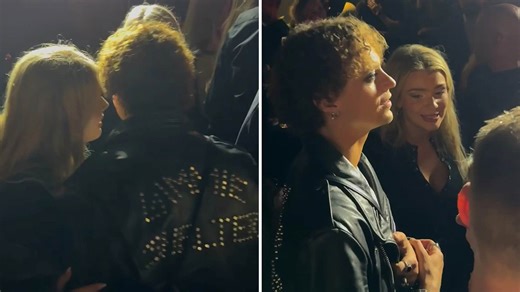 Greczulas och Keyyos dans på Mello-efterfesten