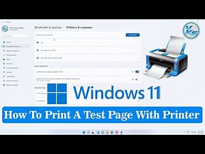 ✅ How To Print A Test Page With Printer in Windows 11