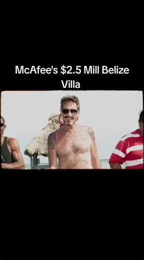Credits to Will Mitchell on YT. Inside John McAfee's secret $2,500,000 Belize Villa #belize #foryoupage #caribbean #usa #fugitive