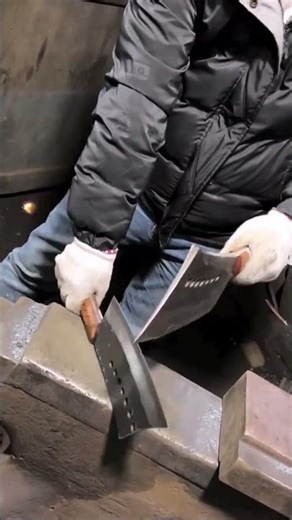 kitchen knife quality testing 🔪 | 7 hole blade strength test