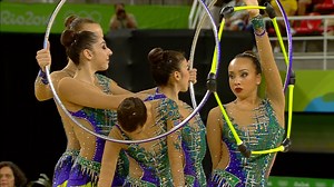 Rio 2016: U.S. rhythmic group routine