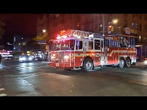 FDNY Engine 273 & Ladder 129 responding