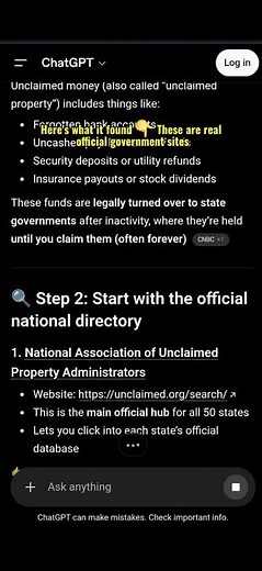 The government might owe you money right now — free ChatGPT shows you exactly how to find it