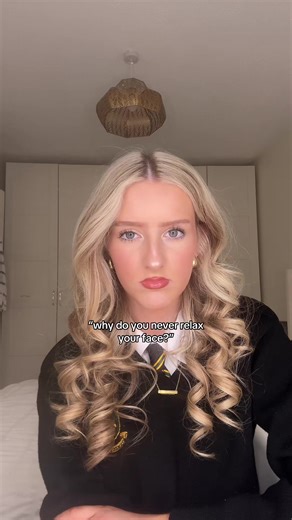 just a slight case of rbf #yellowfont #rbf #restingface #repost #fyp
