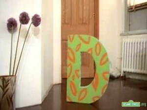 Classic Sesame Street D Limerick