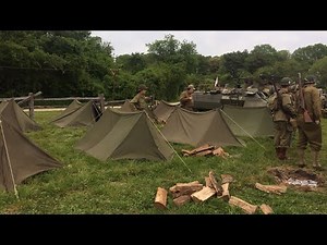 Watch how to sign 'camp out' in American Sign Language.