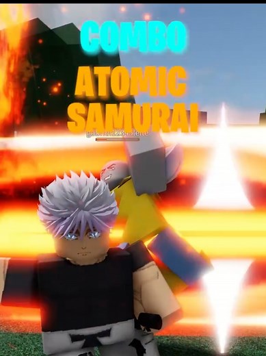 Atomic Samurai Combo in Roblox | Samurai Outfit & Ultimate Skills