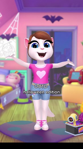 Iconic Halloween Looks with My Talking Angela 2