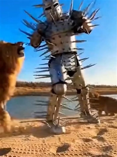 The Ultimate Lion Proof Suit