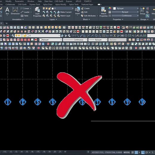 How to use Comment (AX1) And (AXA) in AutoCAD 2021
