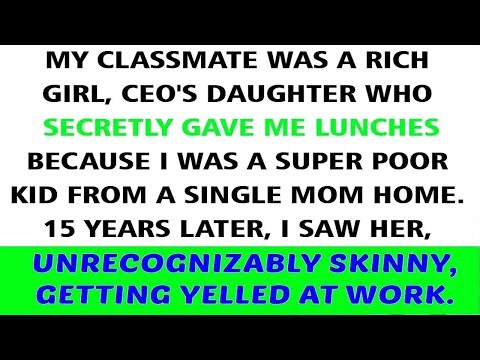'A Generous Rich Classmate Became Unrecognizably Thin - Her Unexpected Transformation Years Later'