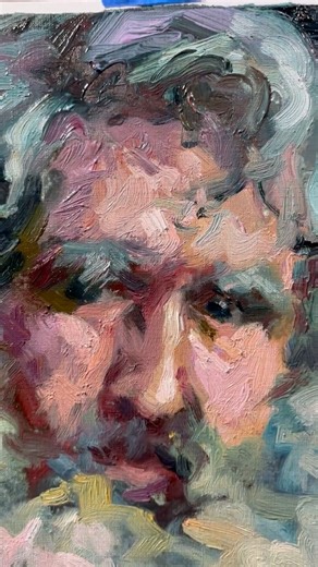 Oil Portrait in Alla-Prima #allaprima #paintingtechnique #artist #art #oilpainting #painting